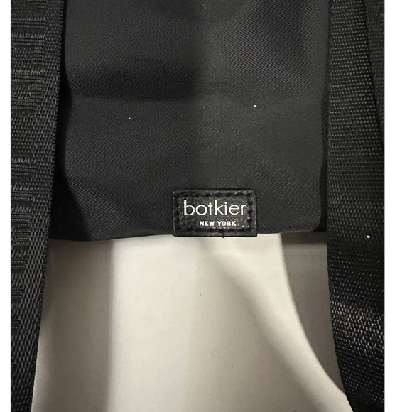 NWT Botkier New York Black Faux Leather Trigger Nylon Bag Mini Backpack - Picture 12 of 13
